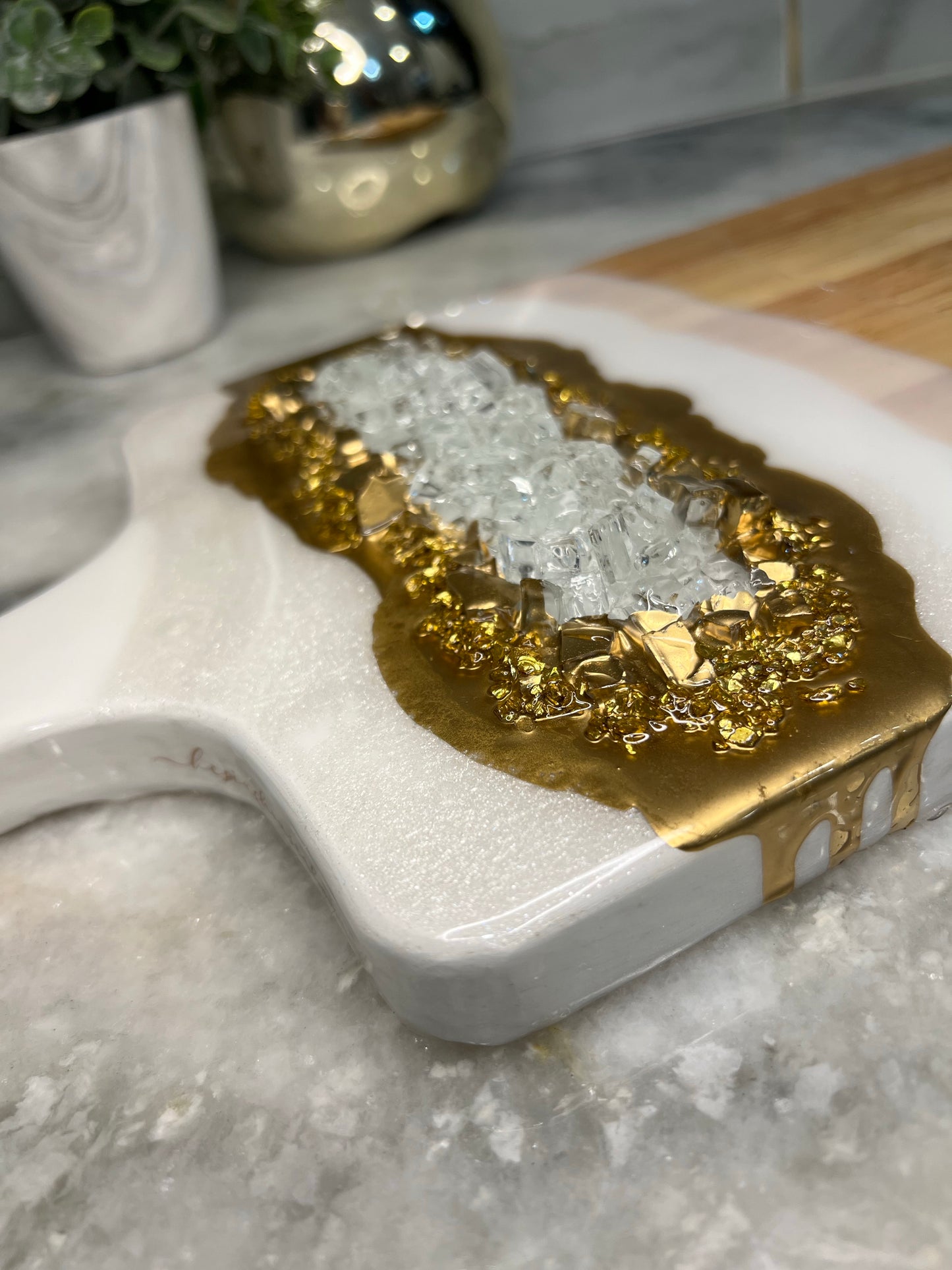 Gold Charcuterie board