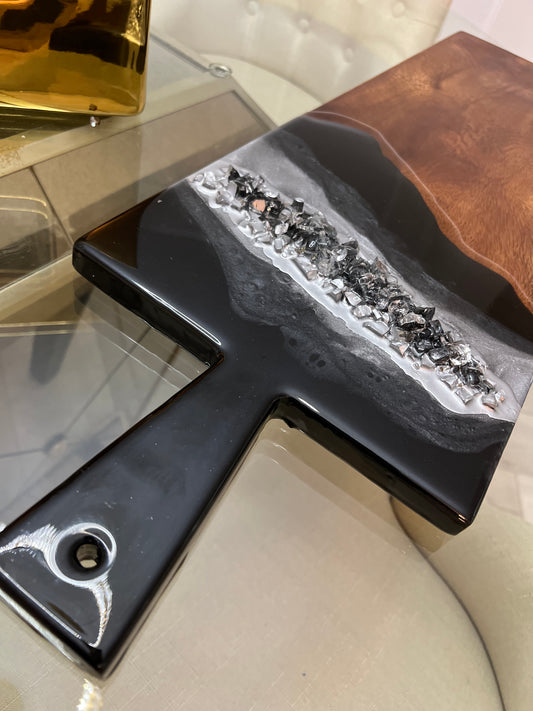 Black Modern Charcuterie Board